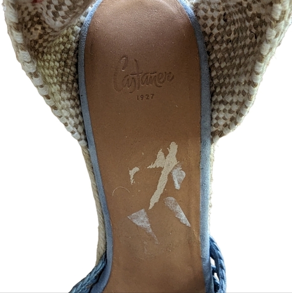 Castaner Camila Wedge in Jeans Claro sz 9 - Picture 6 of 6
